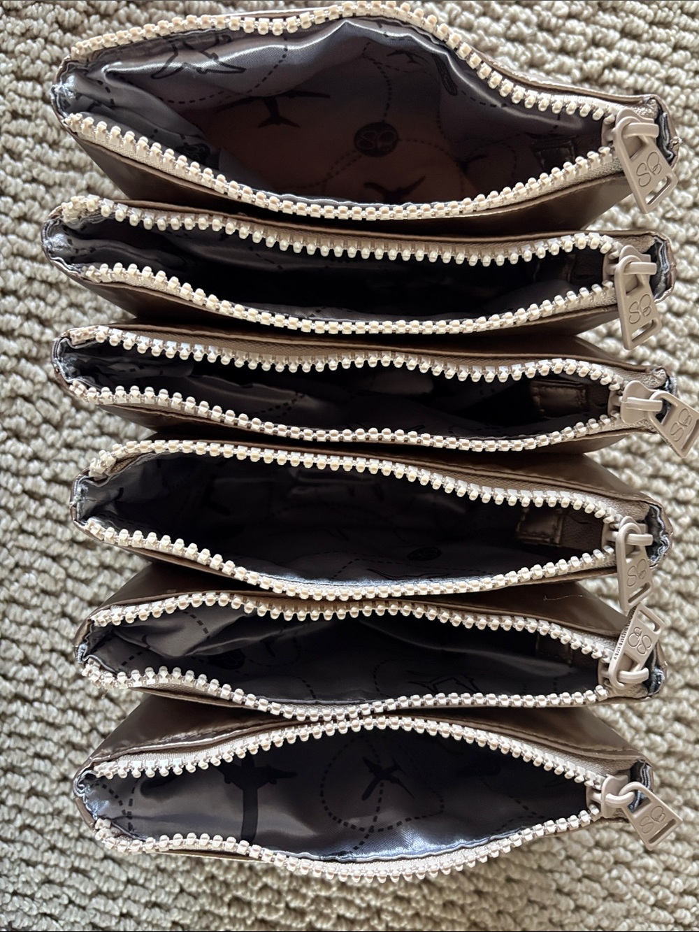 Samantha Brown To-Go Accordion Organizer gold metallic - Picture 5 of 6